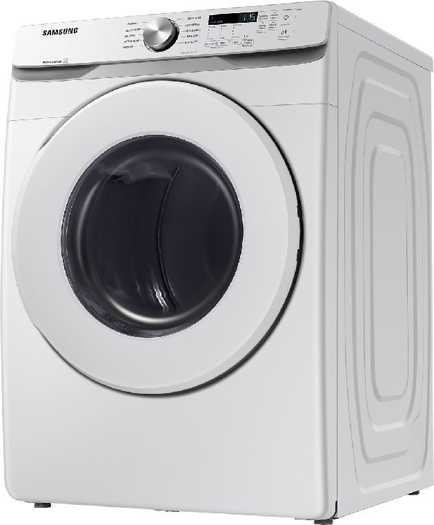 Samsung 7.5 Cu.Ft White Electric Dryer-1