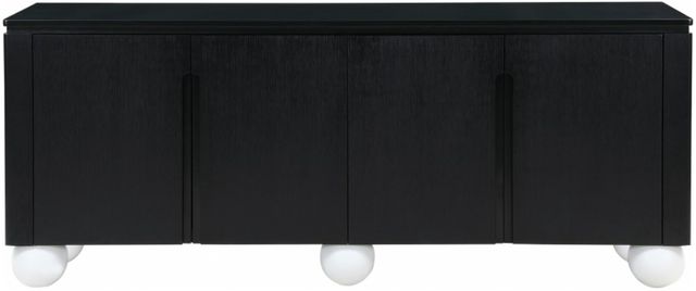 Meridian Furniture Cardiff Black/White Sideboard-1