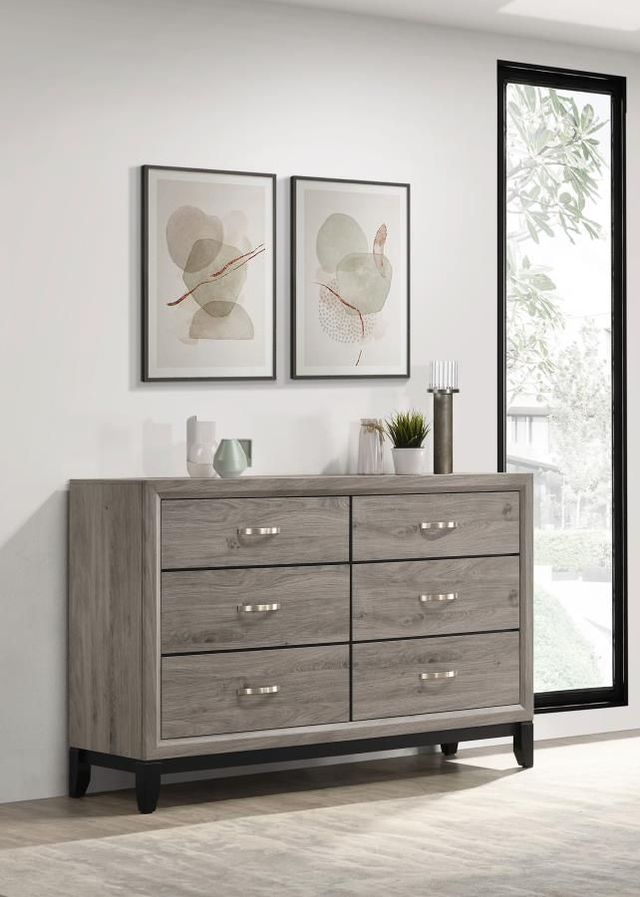 Coaster® Valen Light Taupe Dresser-1