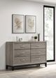 Coaster® Valen Light Taupe Dresser-1