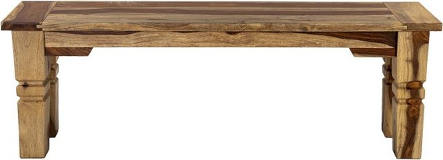 Porter International Designs Tahoe Natural Dining Bench-1