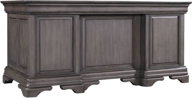aspenhome® Sinclair Ash Gray 68" Executive Desk-2