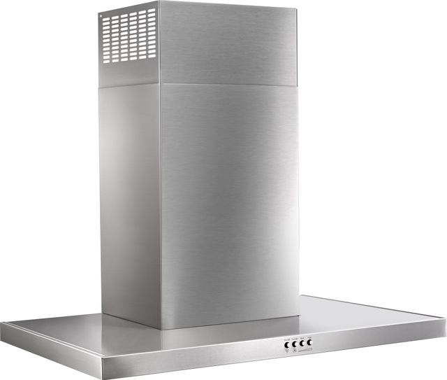 KitchenAid® 30" Stainless Steel Wall Mount Flat Range Hood-2