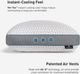 BEDGEAR® Frost King 3.0 Performance® Medium Firm Pillow for Warm/Hot Sleepers-4