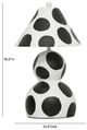 TOV Furniture Lerici Black/White Table Lamp-2