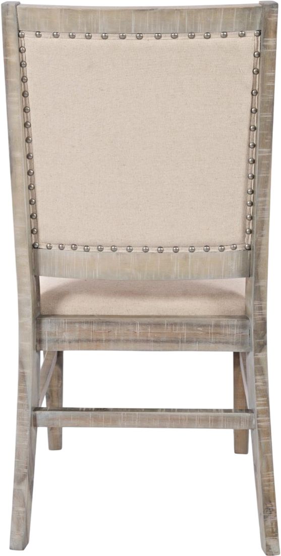 Jofran Inc. Fairview Ash/Beige Dining Side Chair-3