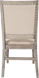 Jofran Inc. Fairview Ash/Beige Dining Side Chair-3