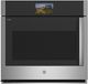 GE Profile™ 30" Stainless Steel Smart Single Electric Wall Oven with Left-Hand Side-Swing Door-0