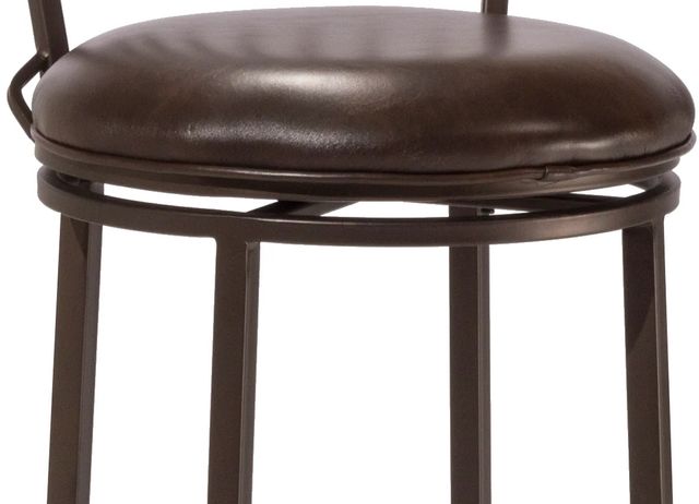 HH2 Home Hawkins Antique Brown Counter Height Stool-2
