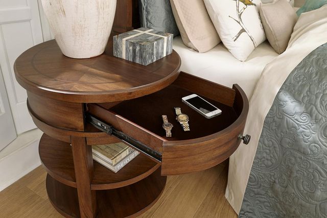 Aspenhome® Thornton Sienna Round Nightstand-3