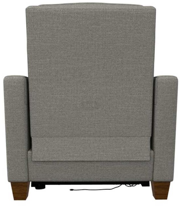 La-Z-Boy® Quinault Gray Power Reclining Chair with Headrest-4