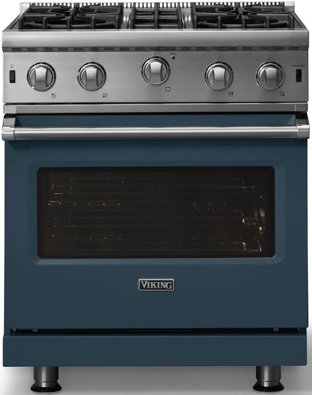 Viking® 5 Series 30" Squall Liquid Propane Pro Style Gas Range-3