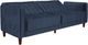 dhp furniture® Pin Blue Futon-1