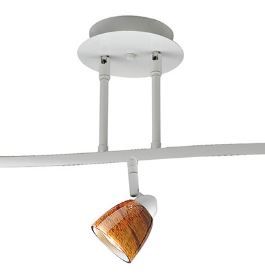 Cal® Lighting & Accessories Brown/White Serpentine Light-1