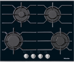 Miele 24" Black Gas Cooktop