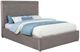 Coaster® Lawson Mushroom Eastern King Upholstered Platform Panel Bed-0