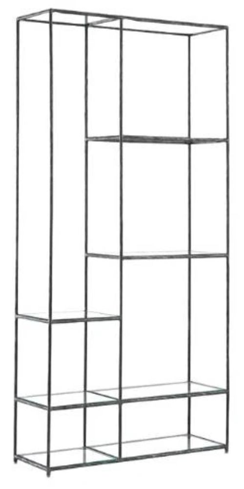 YHD Akira Black Bookshelf-0