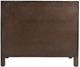 Jofran Inc. Gramercy Dark Chevron 2-Door Accent Cabinet-4