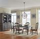 Liberty Furniture Paradise Valley 5-Piece Saddle Brown/Tobacco Rectangular Dining Table Set-1