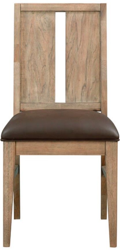 A-America® Casual Loft Roasted Hazelnut Dining Side Chair-2