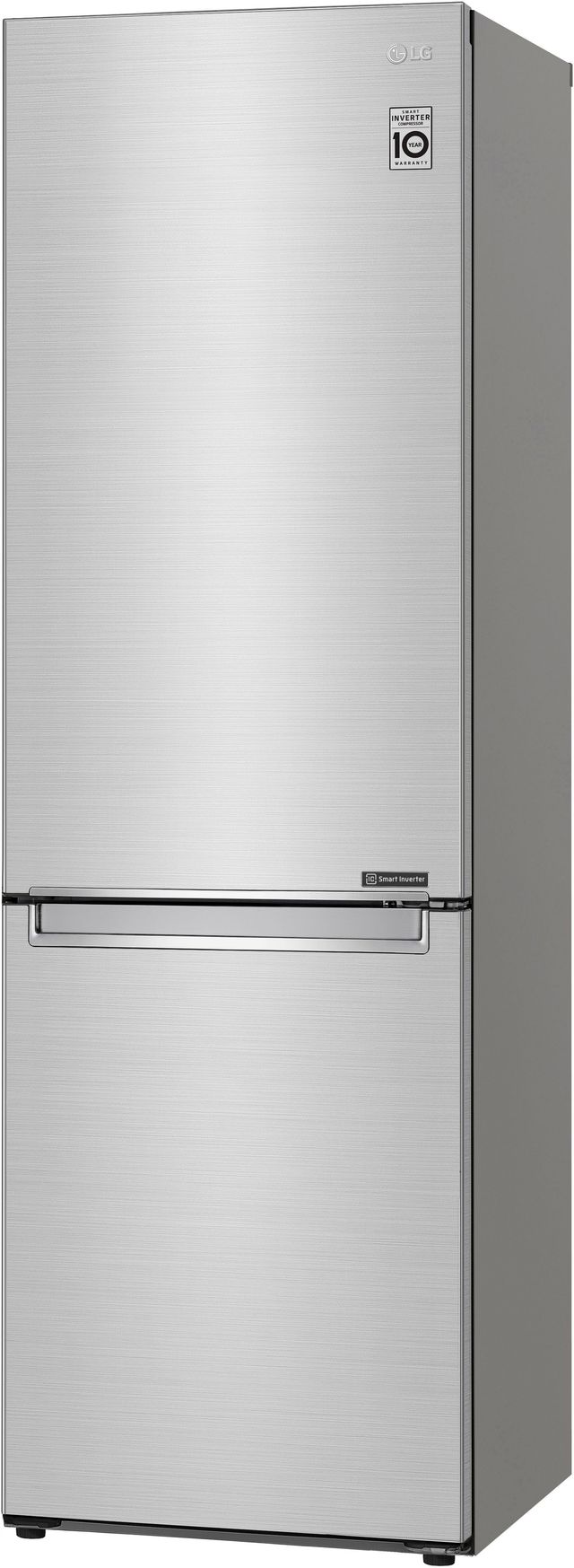 LG 12.0 Cu. Ft. PrintProof™ Stainless Steel Counter Depth Bottom Freezer Refrigerator-3