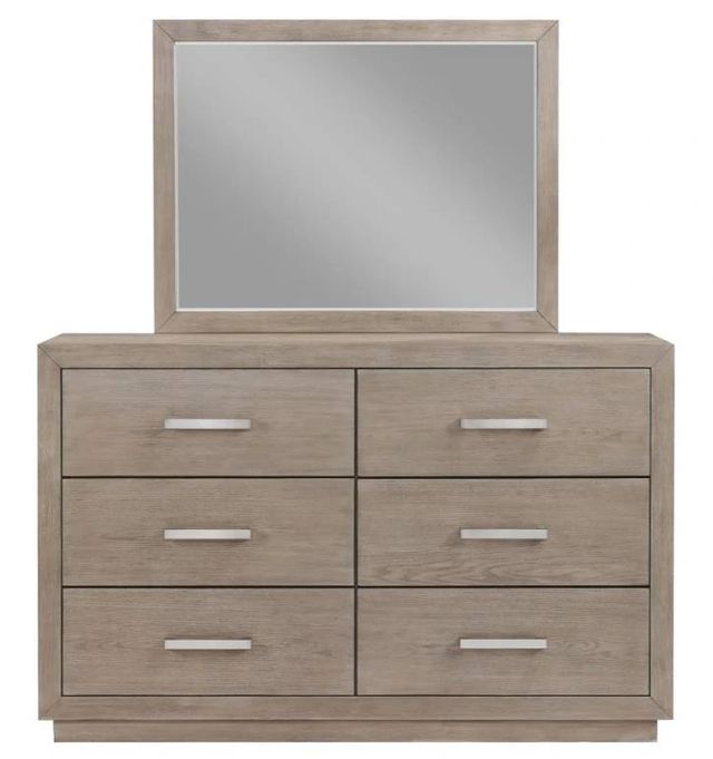 Coaster® Kenora Barley Brown Dresser and Mirror-1
