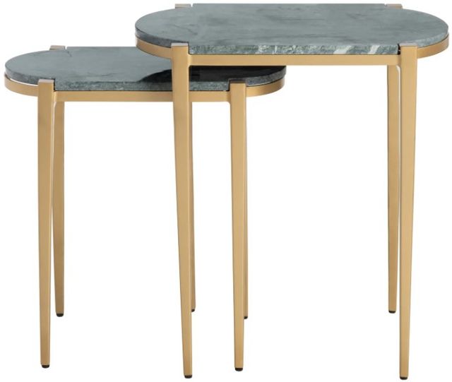 Crestview Collection Beckham 2-Piece Nested Accent Table Set-2