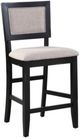 Winners Only® Woodbridge Ebony/Gray Bar Stool-0