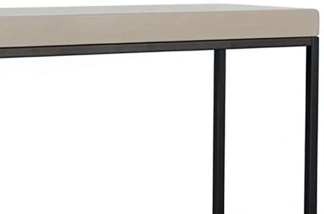 Sunny Designs™ Jax Beige Medium Console Table with Black Base-4