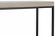 Sunny Designs™ Jax Beige Medium Console Table with Black Base-4