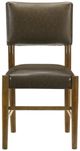 Armen Living Bennet 6-Piece Walnut Dining Chair Set-2