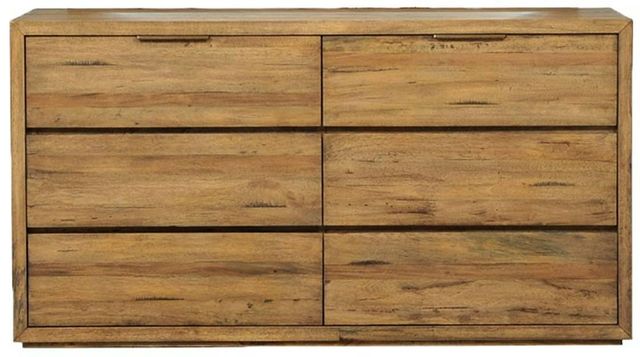 Napa Furniture Design La Jolla Brown 6-Drawer Dresser-1