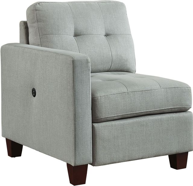 Signature Design by Ashley® Edlie 2-Piece Pewter Sectional-1