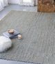 A & B Home Light Blue 5'x8' Area Rug-5