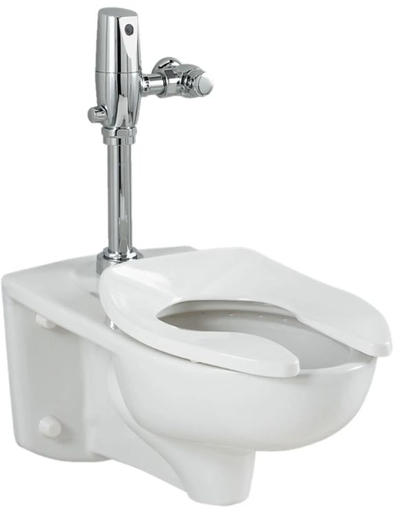 American Standard Afwall® White Millennium® Wall-Hung Toilet System with Touchless Selectronic® Piston Flush Valve, 1.28 gpf/4.8 Lpf-0