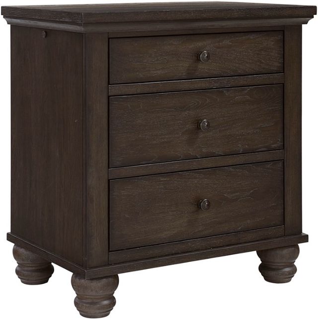 aspenhome® Cambridge Cracked Pepper Nightstand-0