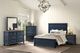 Furniture of America® Pinetop Blue/Dark Brown Full Panel Bed-1
