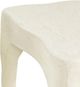 TOV Furniture Skully Cream Fiber Stone Indoor/Outdoor Side Table-4