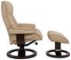 Fjords® Customizable Bergen R Classic Comfort Large Manual Reclining Chair with Footstool-4