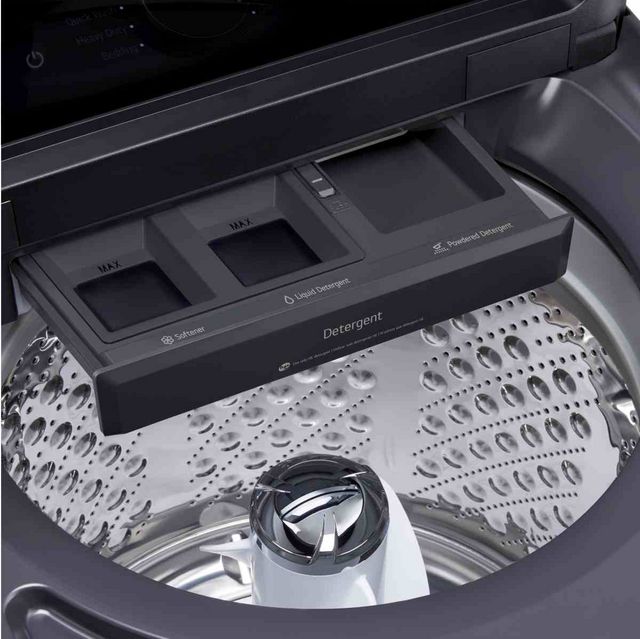 LG 6.1 Cu. Ft. Essence Black Agitator Top Load Washer with EasyUnload™-6