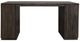 International Furniture Direct Dark Mezquite Stained Dark Kitchen Island-2