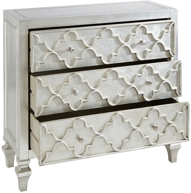 Olliix by Madison Park Antique Silver Somerset Chest-1