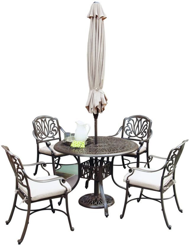 homestyles® Capri 7-Piece Taupe Dining Set-0