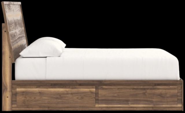 Signature Design by Ashley® Chirason Brown King Storage Panel Bed-3
