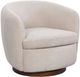Signature Design by Ashley® Annbury Light Beige Swivel Accent Chair-0