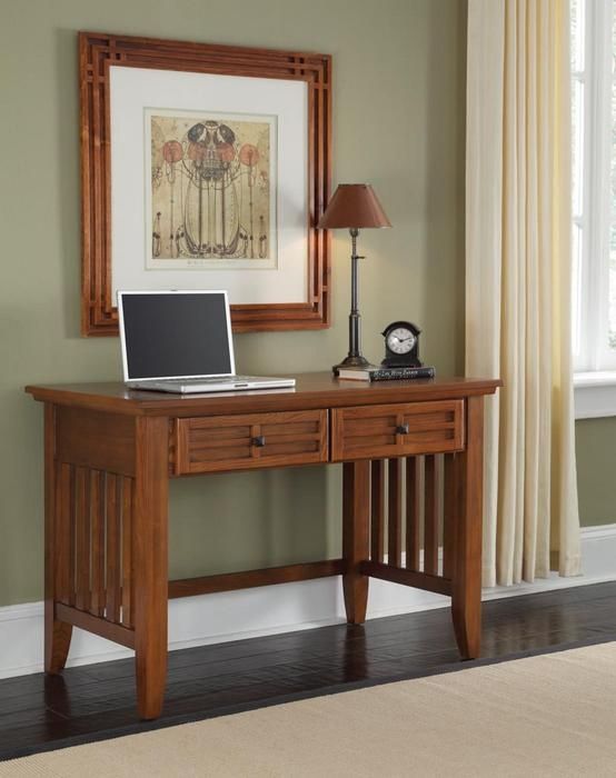 homestyles® Arts & Crafts Brown Desk-1