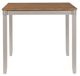 Signature Design by Ashley® Gesthaven Natural Rectangular Counter Table with Gray Base-1