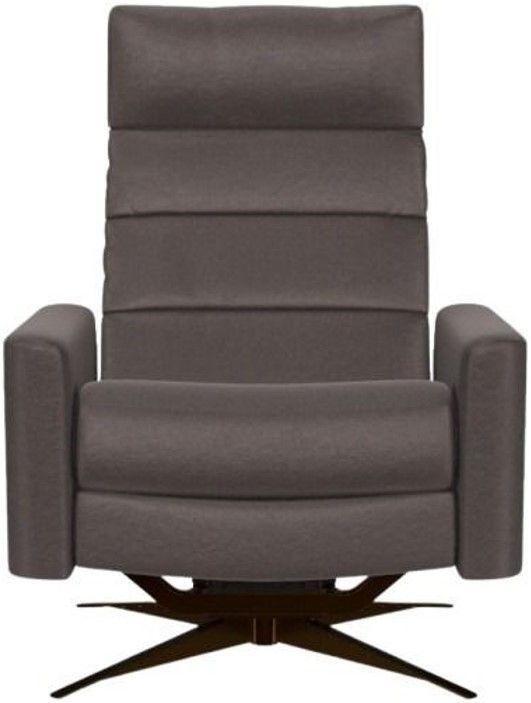 American Leather® Customizable Cirrus Leather 40" Manual Recliner-1