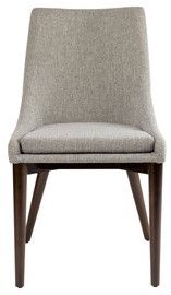 Mazin Furniture Fillmore Light Light Gray Side Dining Chair-1