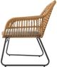 A & B Home Natural Love Seat-2